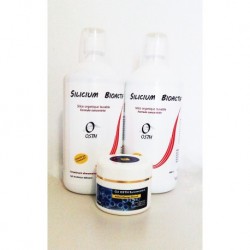Lot de 2 bouteilles de Silicium Bioactif + 1 Gel Osth surconcentré